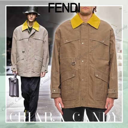 ベージュ系 XS以下 FENDI(フェンディ) ジャケットその他(メンズ