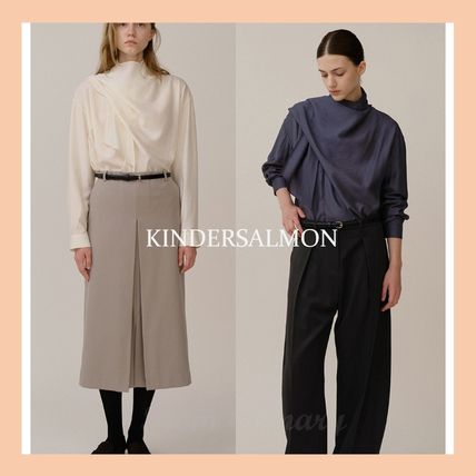 [KINDERSALMON] Tesia Cotton Jersey ★大人気★ ALL - KINDERSALMON