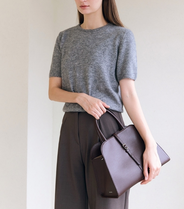ショルダーバッグ・ポシェット MONOROW Blanc Medium Etoupe BLANC MEDIUM ETOUPE (7月2日 予約発送） - monorow