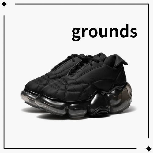 【grounds】MOOPIE COUPE 厚底 スニーカー