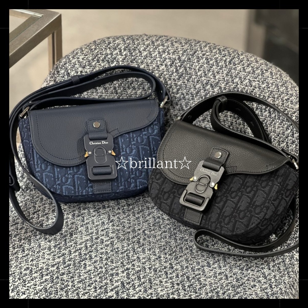 【★国内発送★】DIOR Saddle メッセンジャーバッグ ミニ