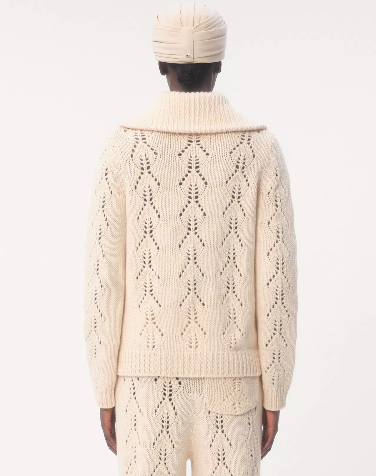 Valentino《エンブロイダリー ウール ニット ジャケット》直営店