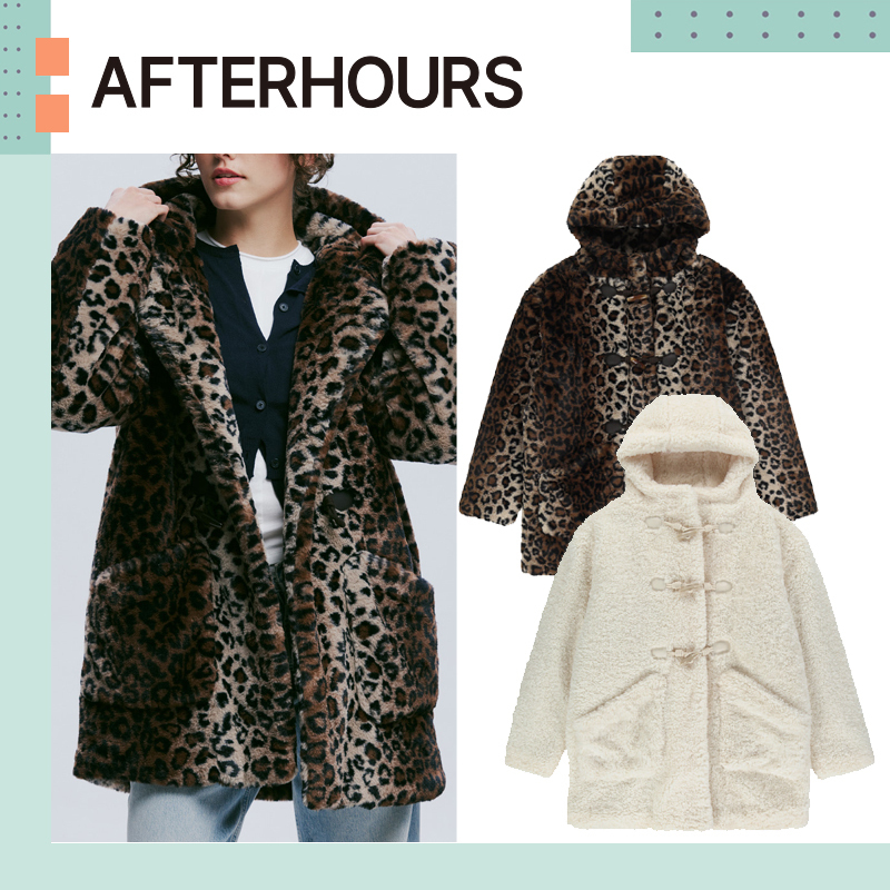 可愛いクリスマスツリーやギフトが！ ♥ AFTERHOURS SHEARLING /追跡付 COAT HALF DUFFLE ジャケット・アウター