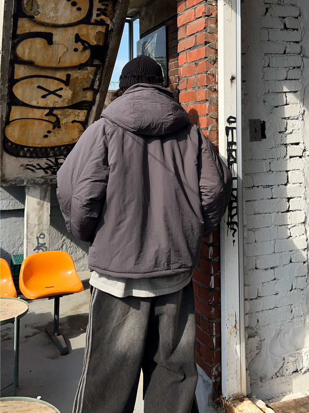 【KOOLOSET】Balloon Over Wellon Hood Padding