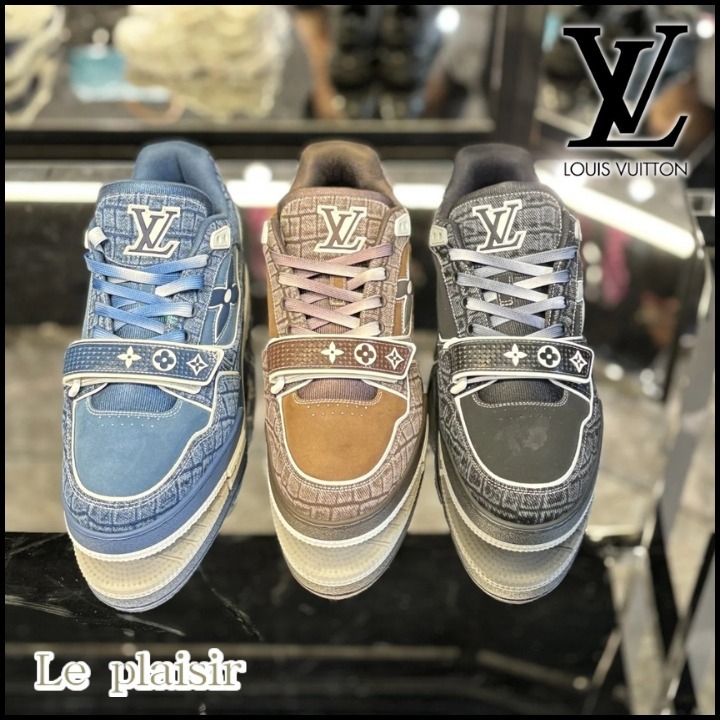 《カジュアルな３色展開♡》LV トレーナー スニーカー