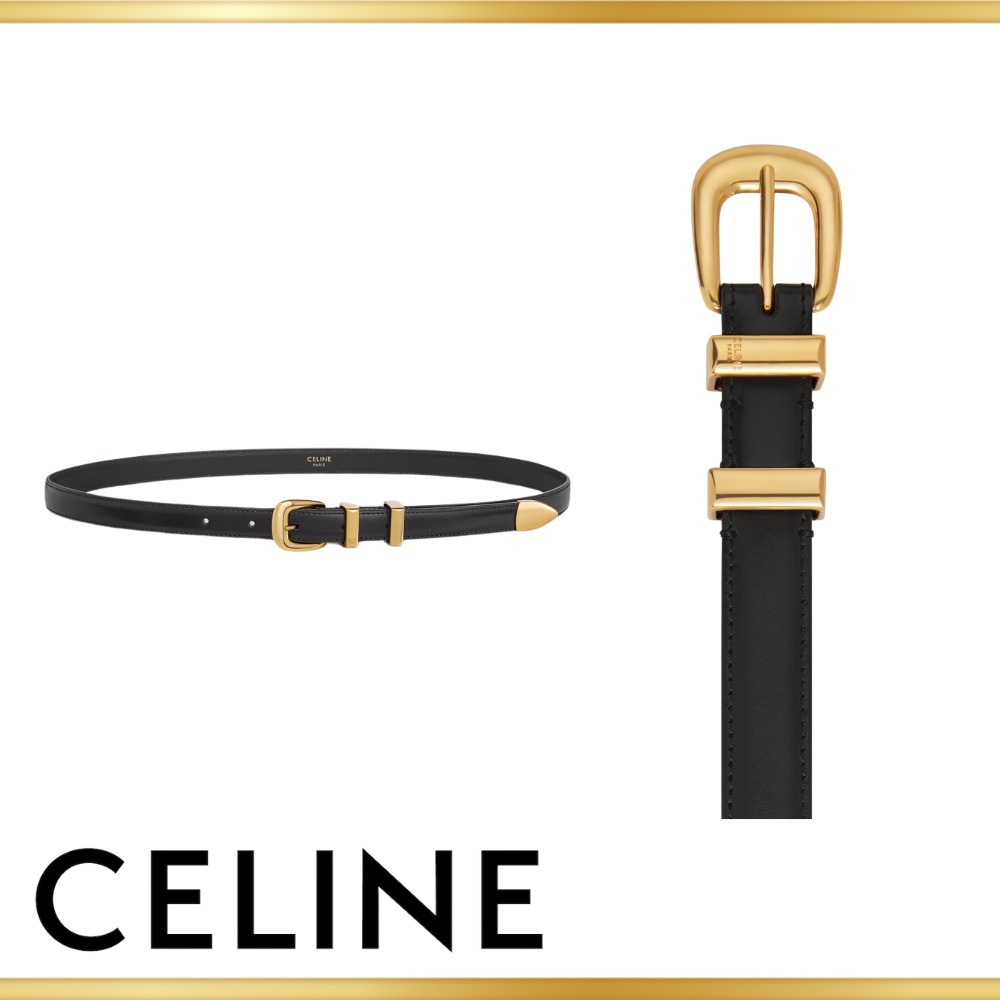 【CELINE】スモール ウエスタン ベルト / トリヨンレザー