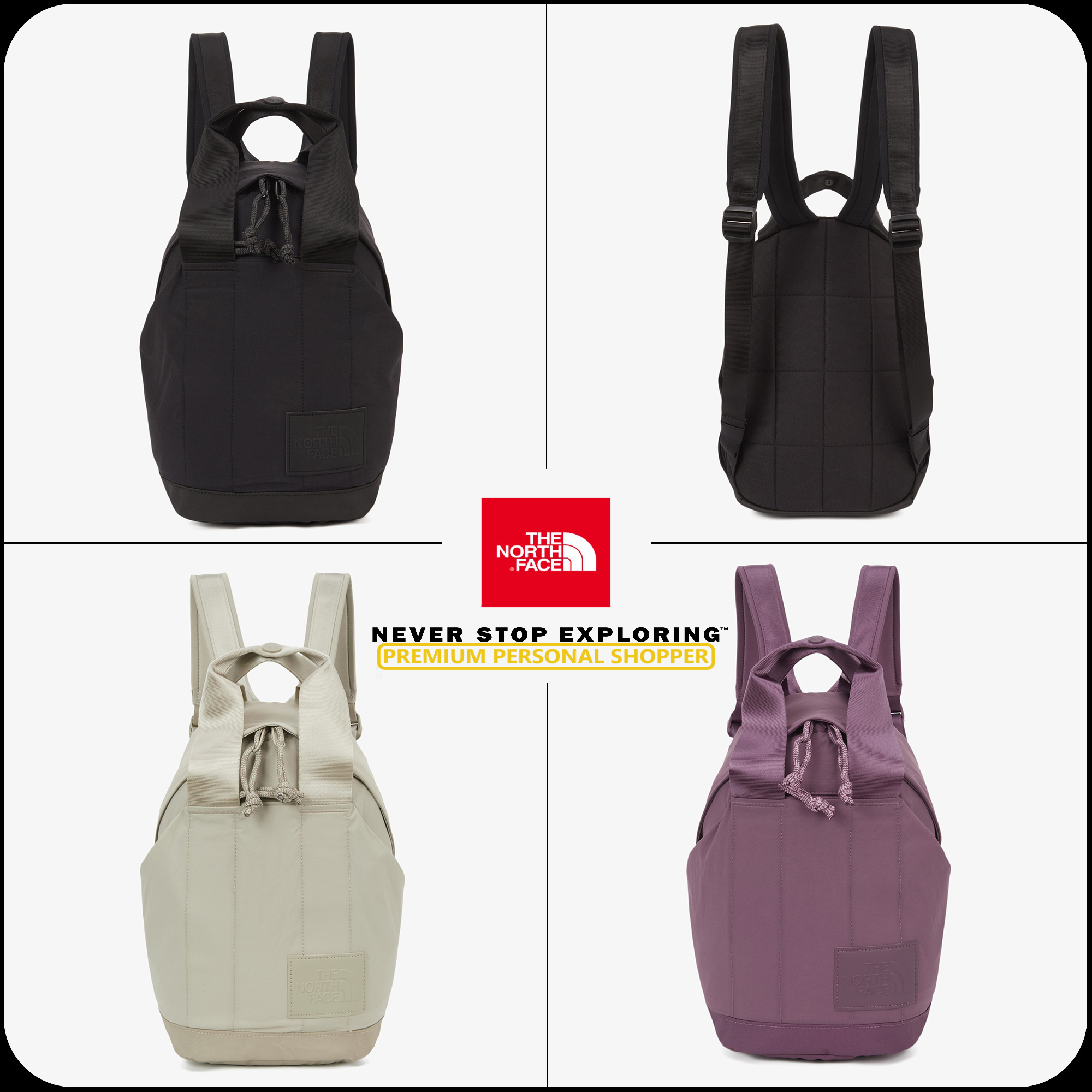 [THE NORTH FACE]★24FW★韓国人気★W NEVER STOP MINI BACKPACK
