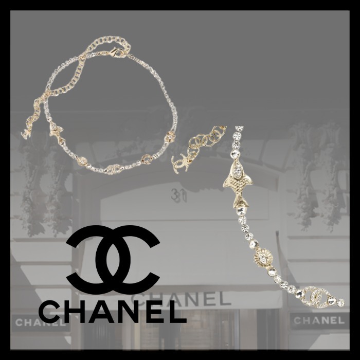 【24-25AWクルーズ最新作♪】CHANEL CCロゴ ゴールドチョーカー