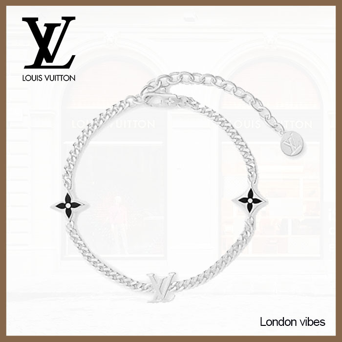 高級感溢れる☆ Louis Vuitton スパイク ブレスレット メンズ