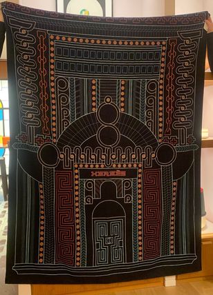 HERMES カシミヤ Faubourg ひざ掛け