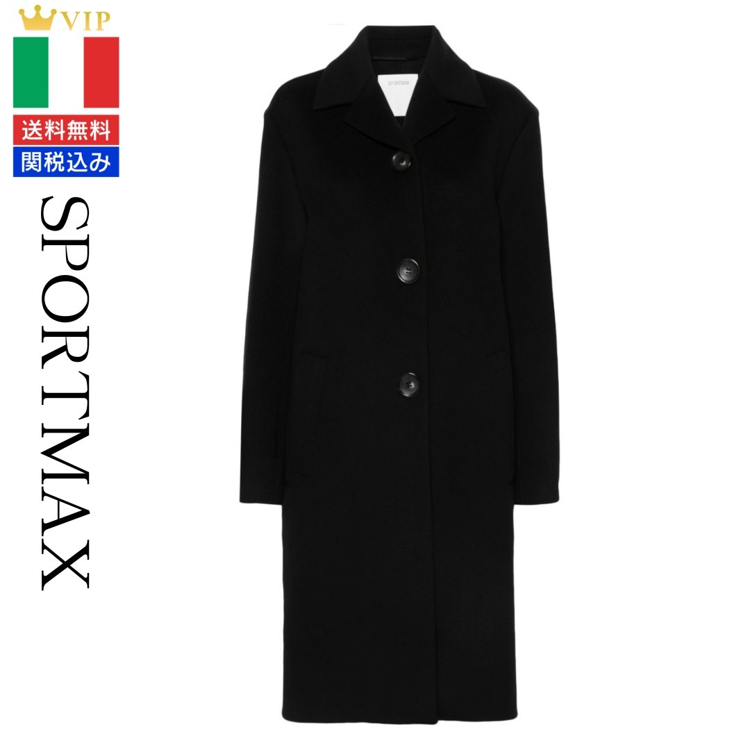 VIP【送料関税込】SPORTMAX WOOL MIDI COAT