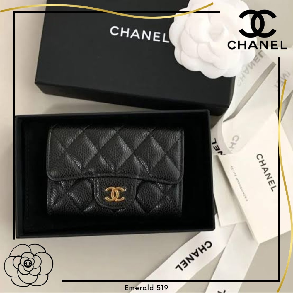 【人気デザイン♪】 CHANEL クラシック フラップ カード ケース