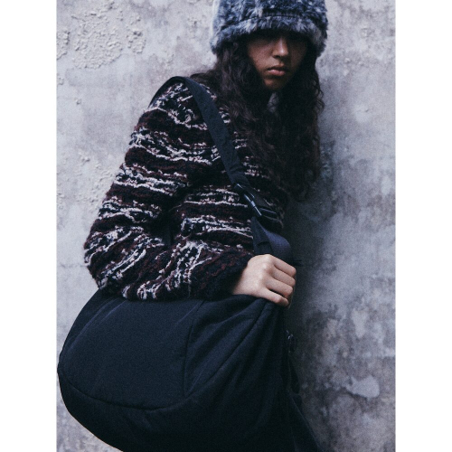 トートバッグ SAND SOUND Cushion Bag Cross Medium Black