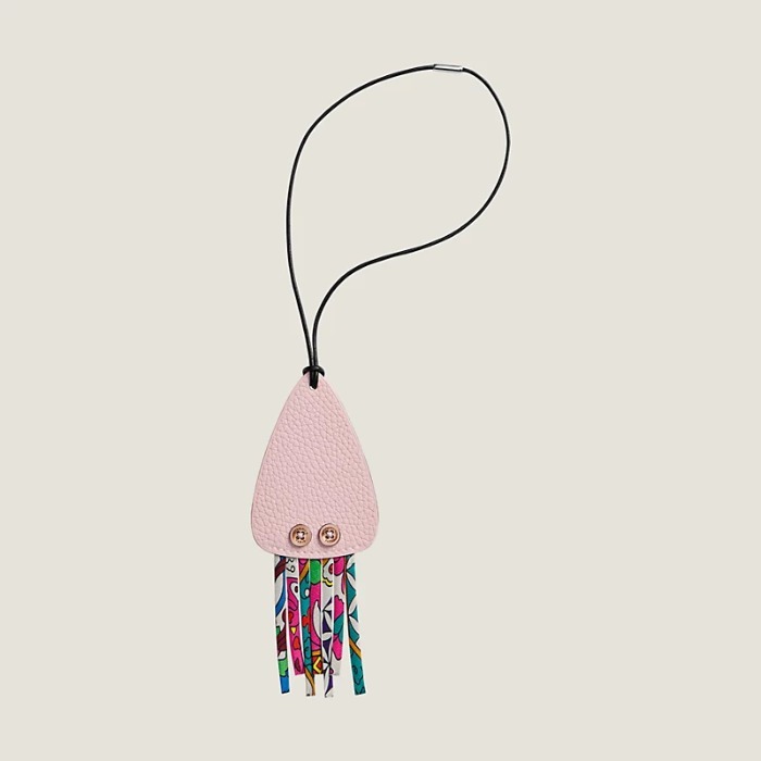 どの色になるかはお楽しみ♪【HERMES】squid charm《イカH》