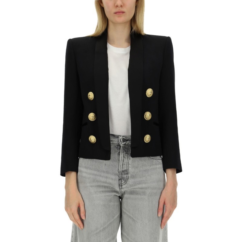 ジャケット BALMAIN FW24 SIX-BUTTON JACKET (DF1SI530ME54_EAP)