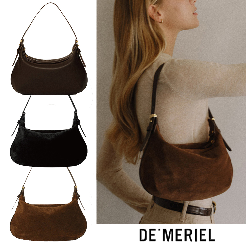無料配送 ◆ DE MERIEL ◆ Veneta Hobo Bag Small