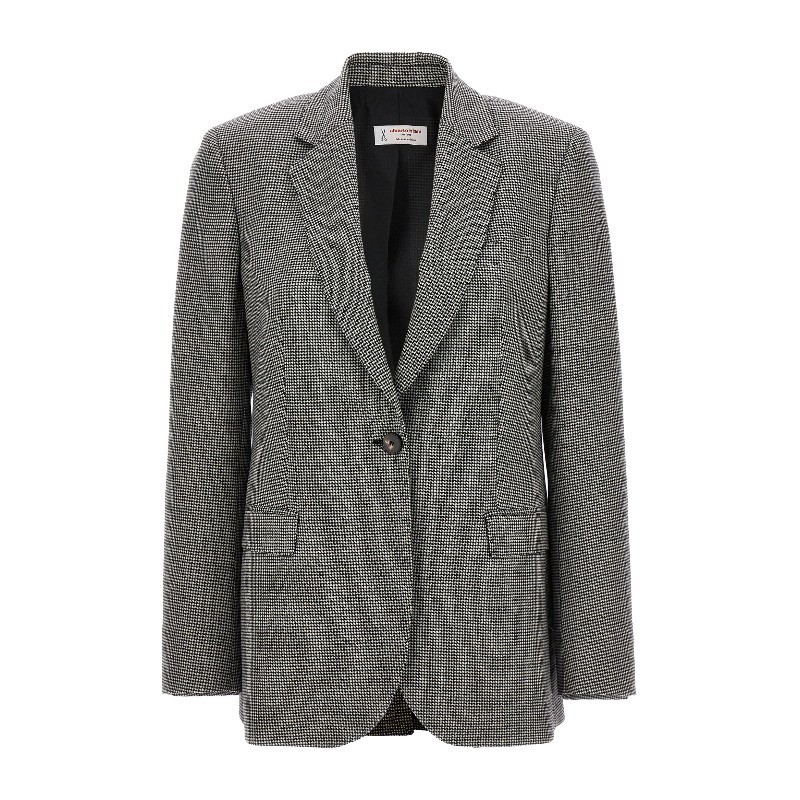 ジャケット O BIANI FW23 Houndstooth blazer (II872WO2179 90)