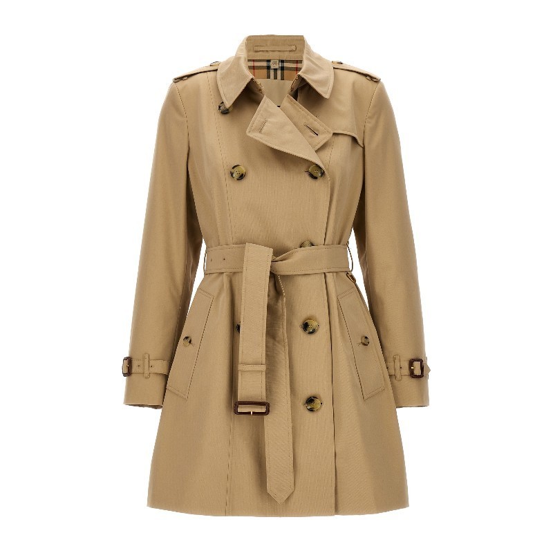 トレンチコート Burberry FW24 'Chelsea' trench coat (8079408 HONEY)