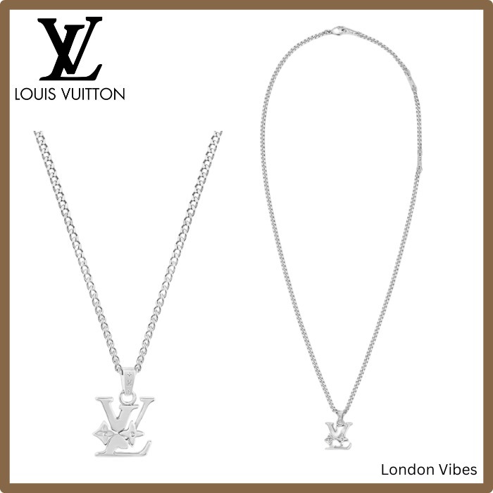 シンプル格好良い☆ Louis Vuitton ペンダント モノグラム ロウ