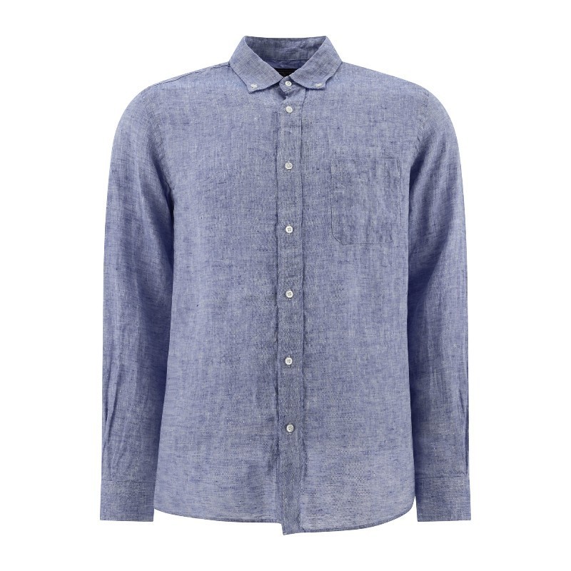 Tシャツ・カットソー BEAMS FW24 Oxford linen shirt (38110681139 75)