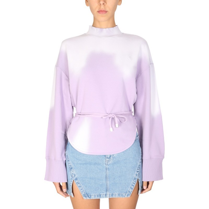 その他 THE ATTICO FW22 LACE-UP SWEATSHIRT (227WCF02_JF02011)