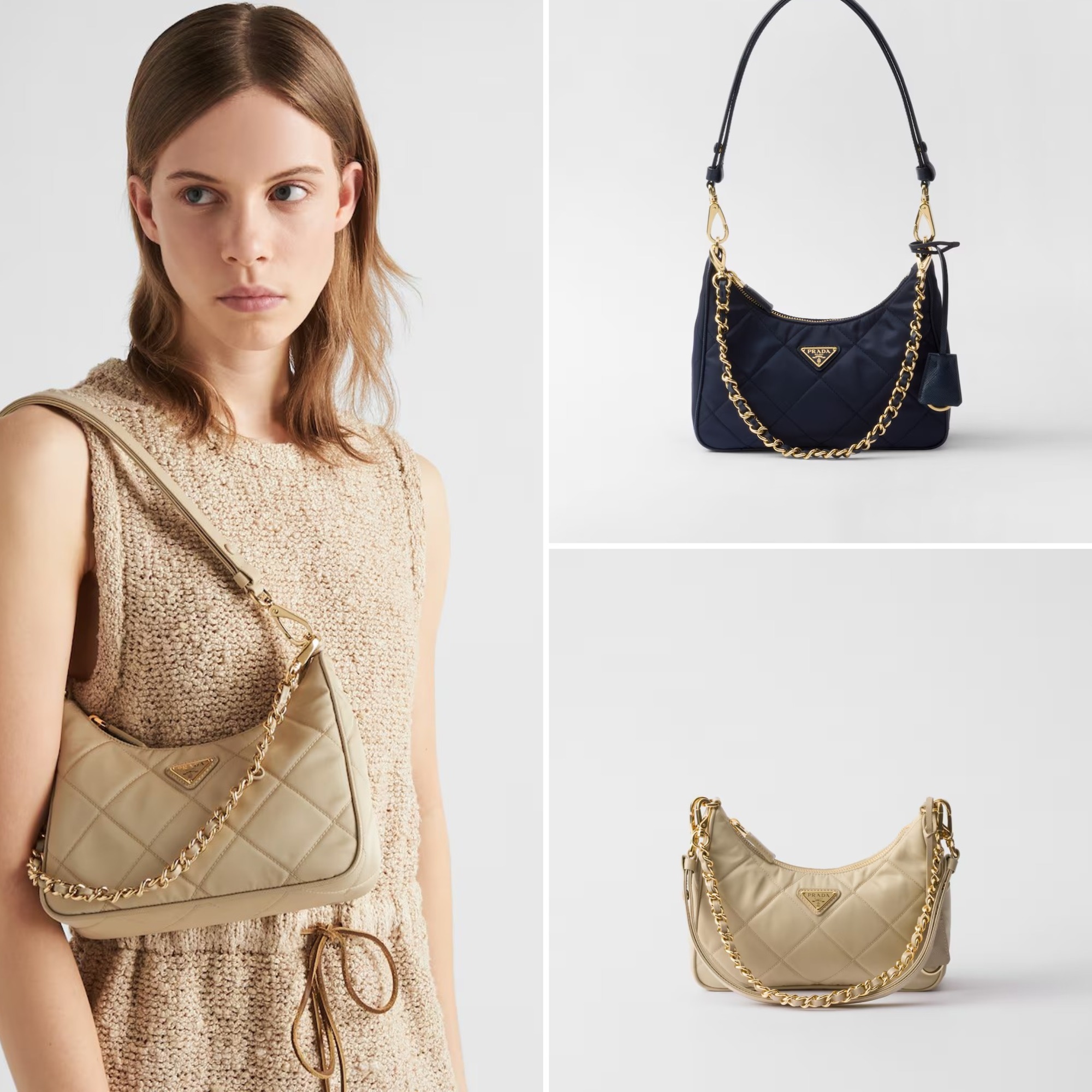 《送料無料》PRADA Prada Re-Edition 1995 Chaine Re-Nylon