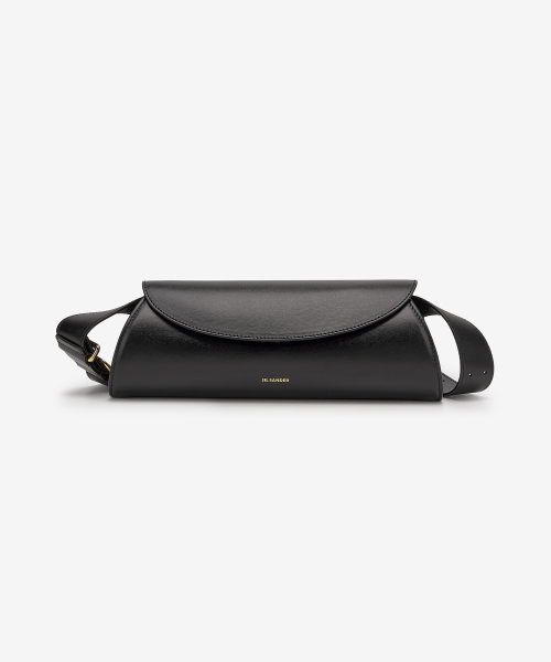 ショルダーバッグ・ポシェット Jil Sander Women's Small Canolo Shoulder Bag Black J07WD0023