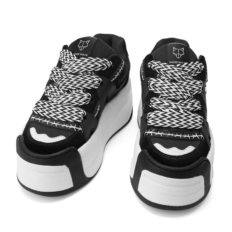 ★Naked Wolf★Slider 厚底スニーカー 7cmプラットフォーム ☆Naked Wolf☆Slider 厚底スニーカー 7cmプラットフォーム