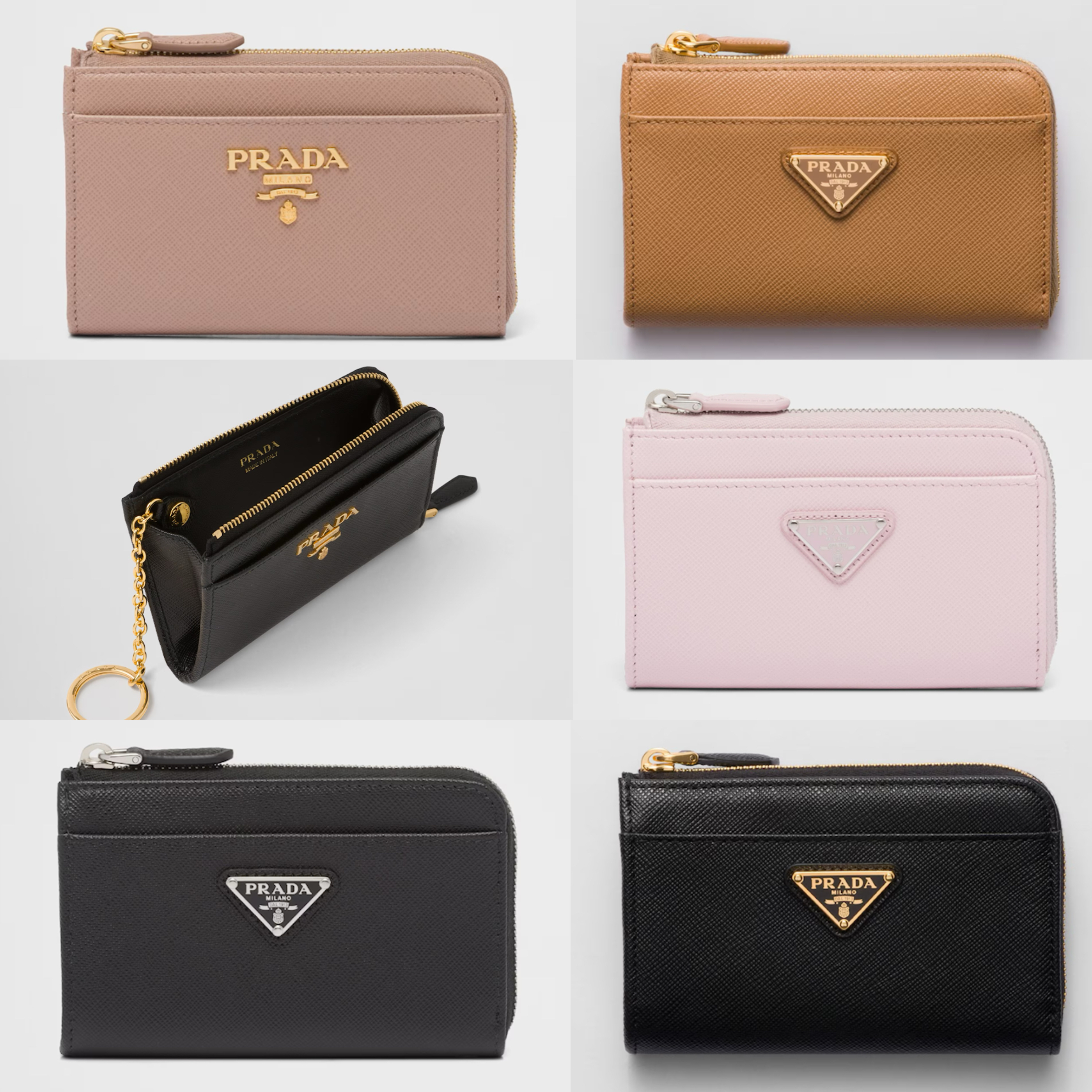 PRADA【入手困難】サフィアーノレザー ★キーケース★ 全種 全色