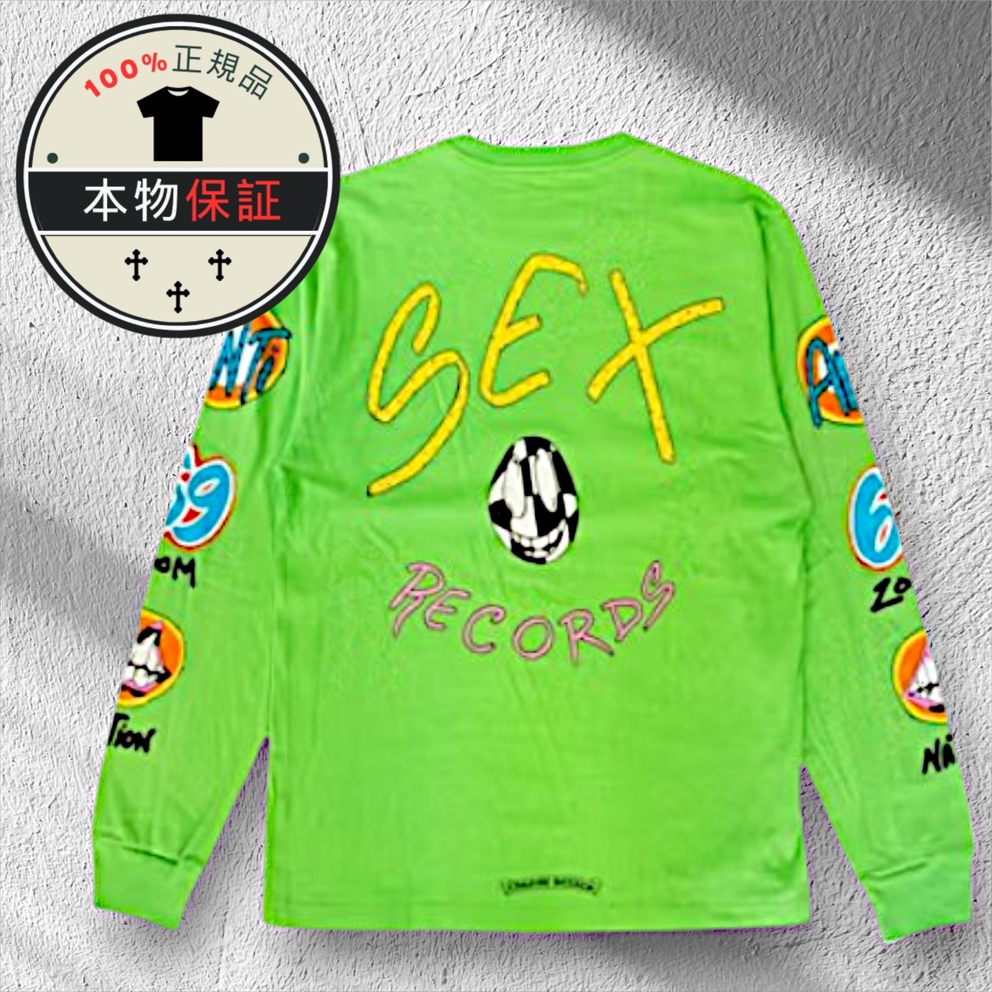 【Chrome Hearts】Matty Boy Sex Records L/S T-shirt★長袖