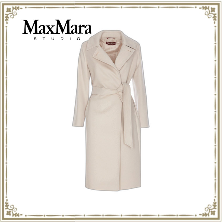 【送料 関税込】 MAXMARASTUDIO BCOLLAG COAT