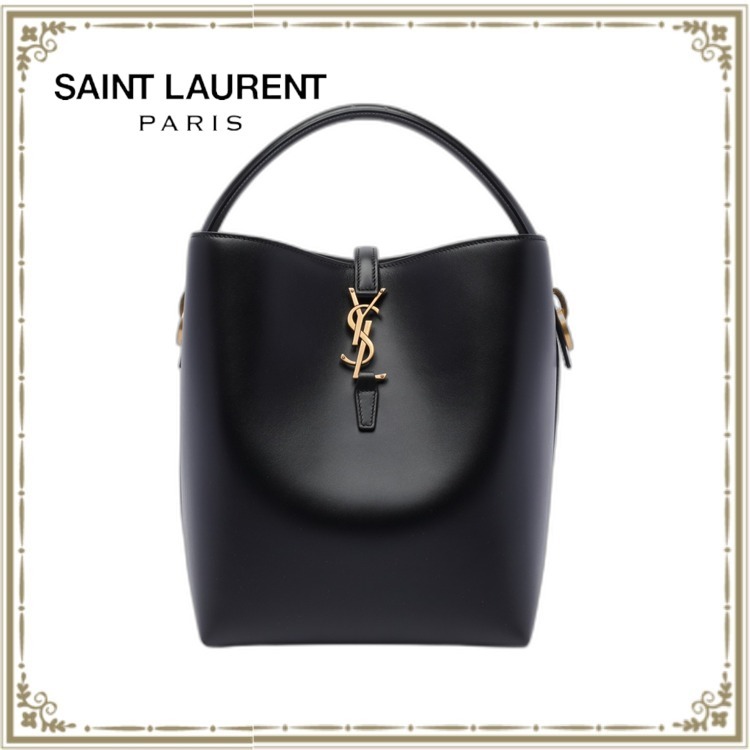 【送料 関税込】 SAINTLAURENT LE 37 IN SHINY LEATHER