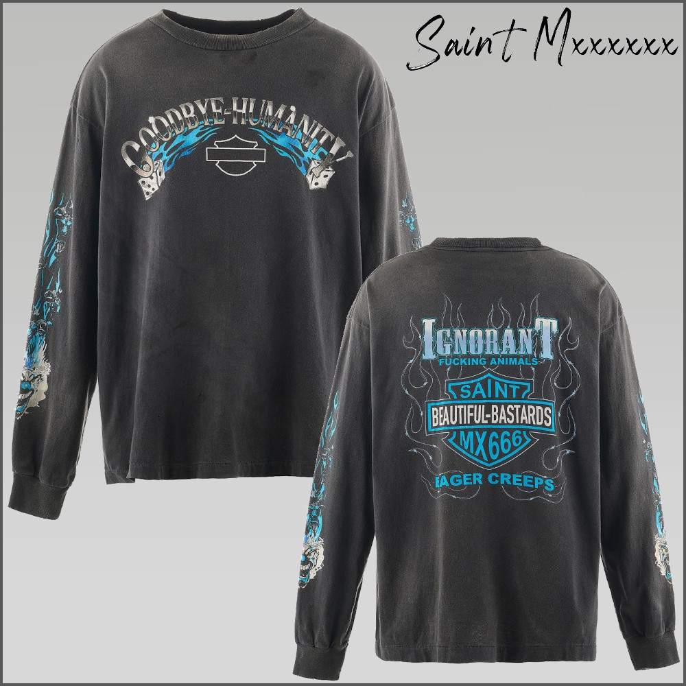 完売前に【SAINT Mxxxxxx】BTFL BASTARS グラフィックロンT