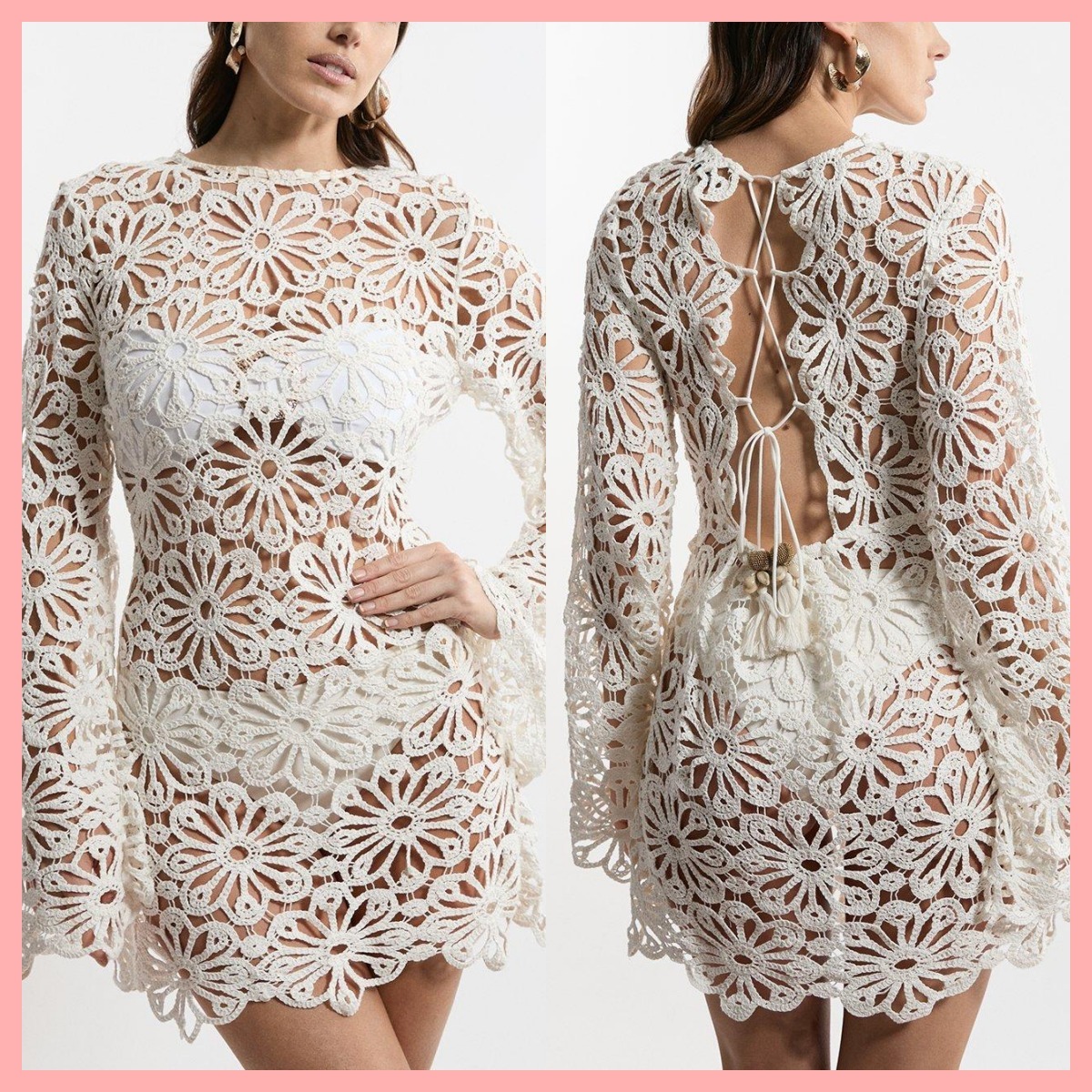 日本未入荷★Karen Millen 花柄タイトドレス