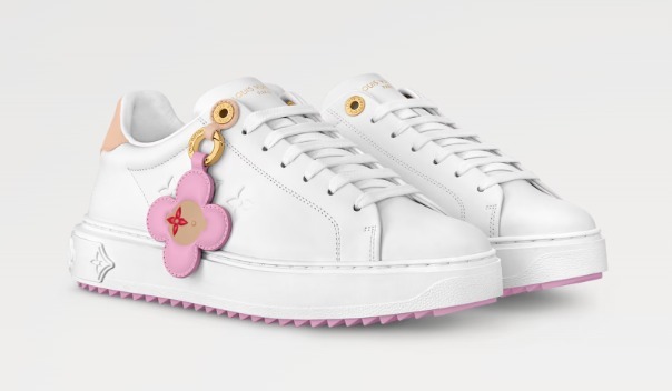 《可愛いチャーム♡》LV タイムアウト・ライン スニーカー