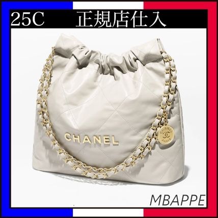 グレー（灰色）系 CHANEL CHANEL 22(シャネル) バッグ・カバン