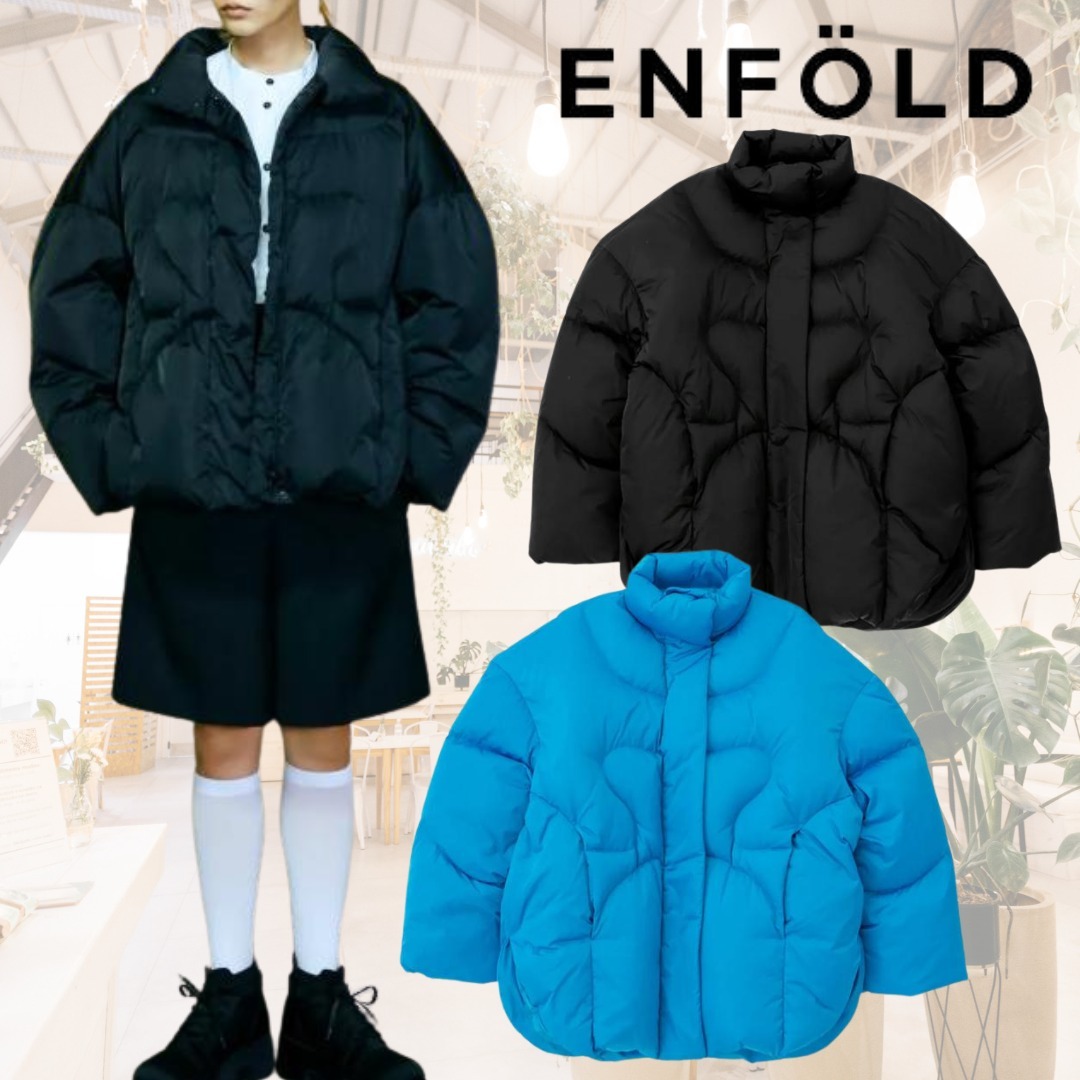 【ENFOLD】SHORT DOWN JACKET 全２色 送料込