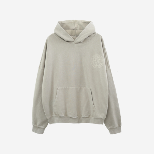 パーカー・フーディ NOMANUAL EMBLEM JUMBO HOODIE BEIGE NP21HD01M1BE