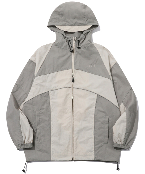 アウターその他 CPGN STUDIO_COMPAGNO Technical line windbreaker gray