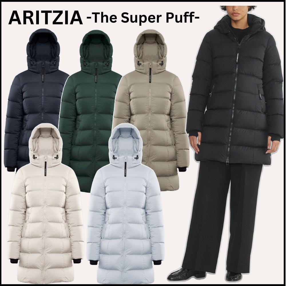 スリムなシルエット★ARITZIA★ The Super Puffダウンジャケット