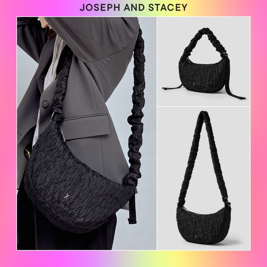 【JOSEPH&STACEY】韓国人気★Daily Shirring Bag XM_Crinkled