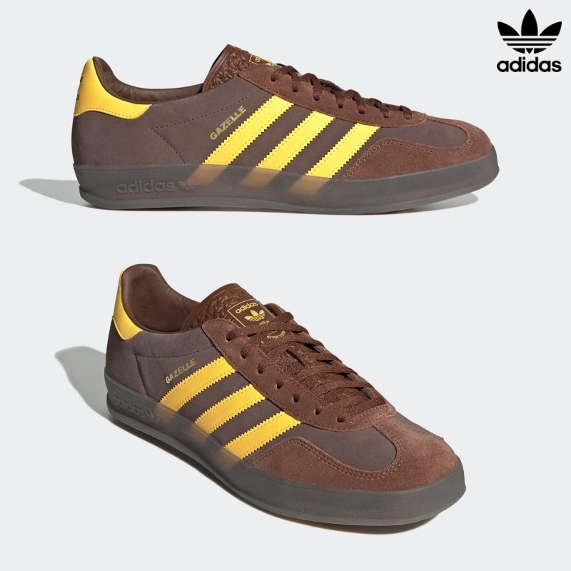 [ADIDAS] スニーカー ガゼル インドア GAZELLE INDOOR ブラウン