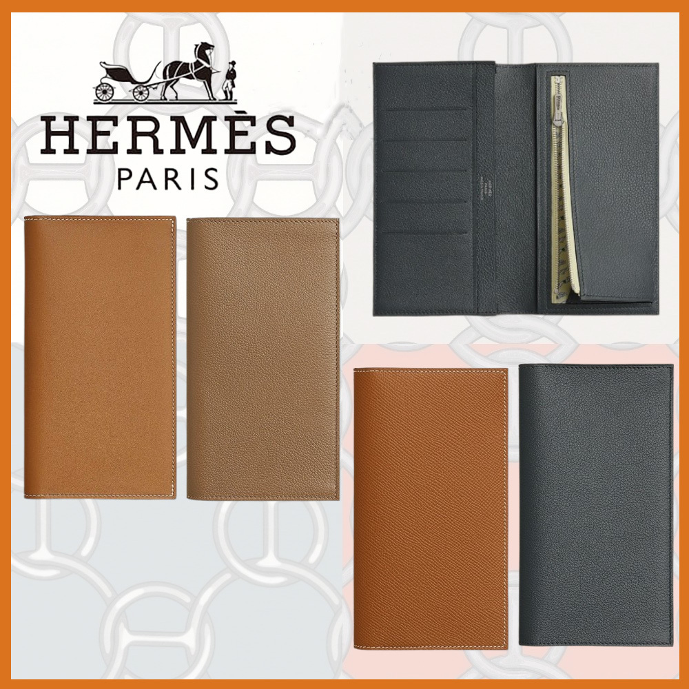 【使い心地抜群☆】HERMES シチズン ツイル ロングウォレット