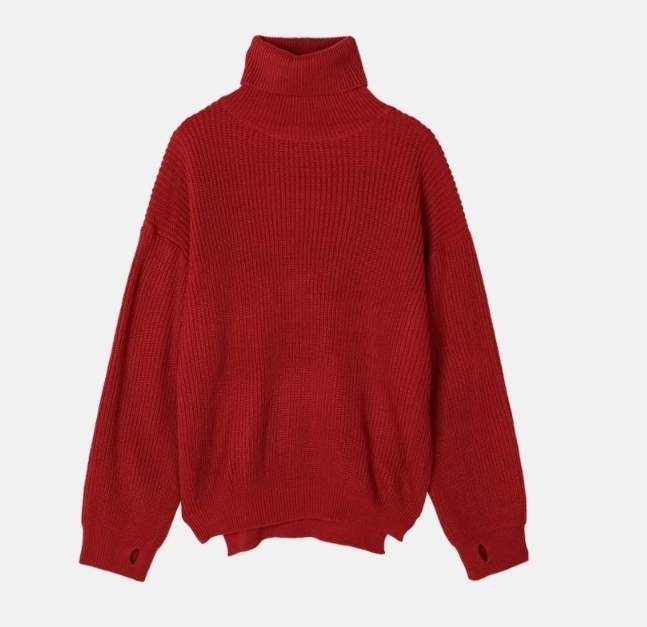 ニット・セーター IONSEOUL Dell Turtle Neck Arm Warmer Knit (6color) JE565