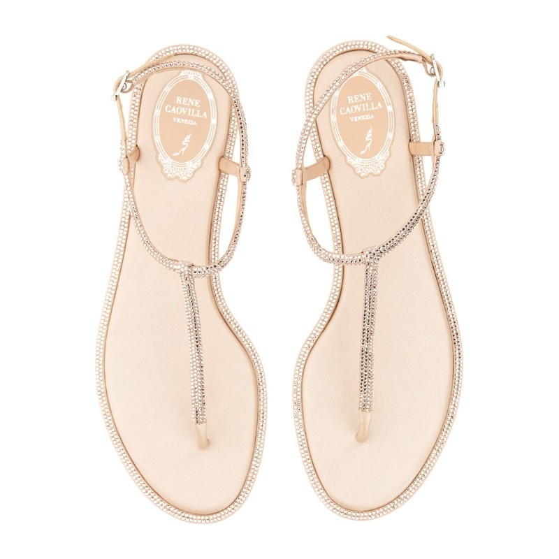 サンダル・ミュール Rene Caovilla SS25 SANDALO \"DIANA\" (C11574 010R001V233)