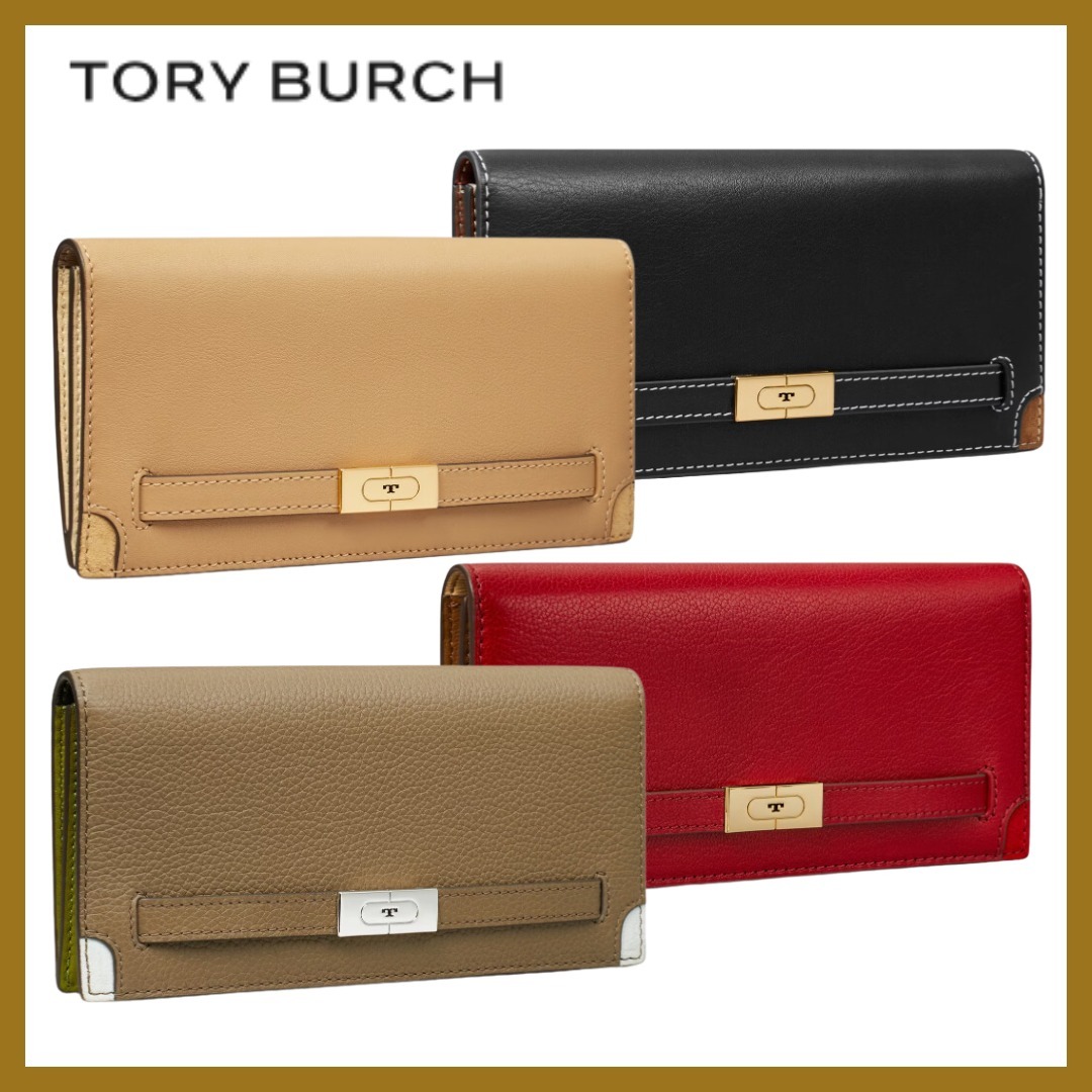 おしゃれ色 *TORY BURCH* T スリムウォレット 長財布 *シンプル