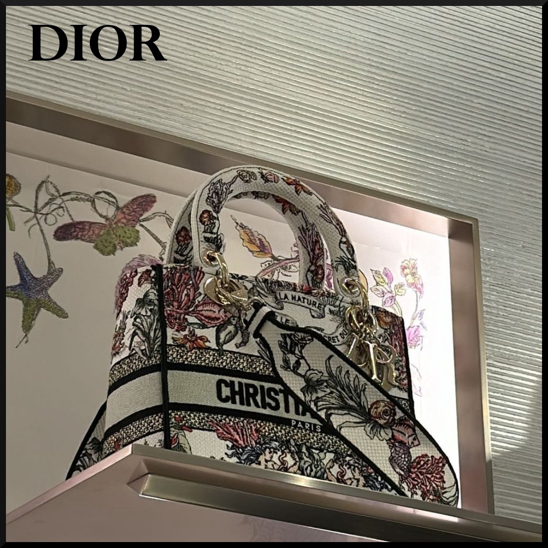 【カラフル★】Dior Lady D-Lite ミディアム