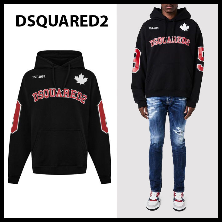 ◆DSQUARED2◆ルーズフィット パーカー メンズ