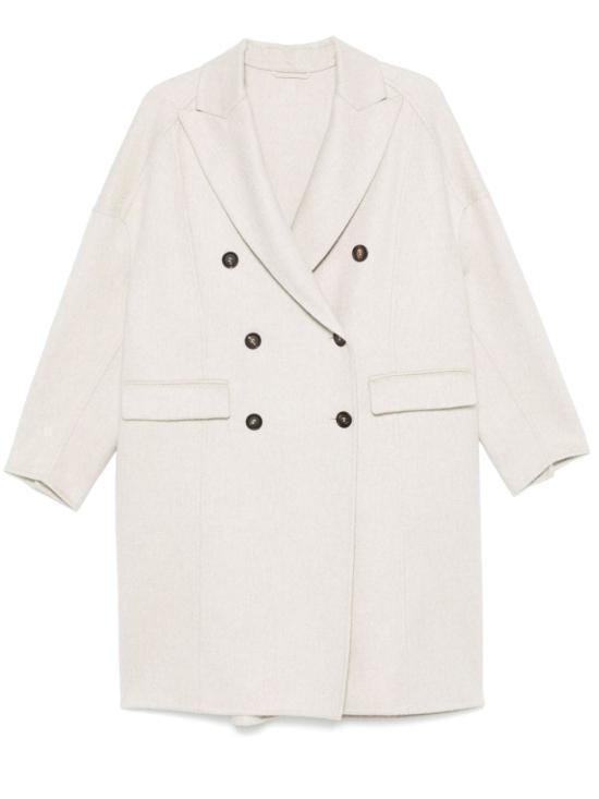コート BRUNELLO CUCINELLI Women Coats MD5039677 C075 Grey