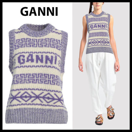 パープル（紫）系 Ganni(ガニー) アンサンブル(レディース